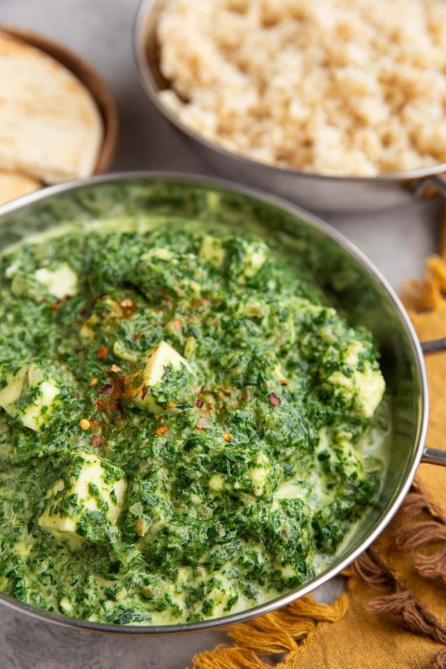 Saag Paneer.