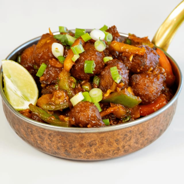 Veg Manchurian.