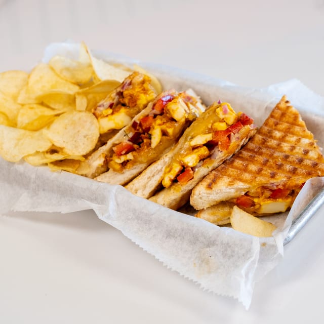 Paneer Cheese Sandwich.