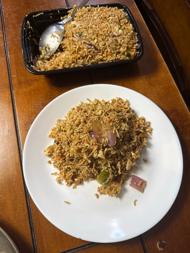 Egg Fried Rice.