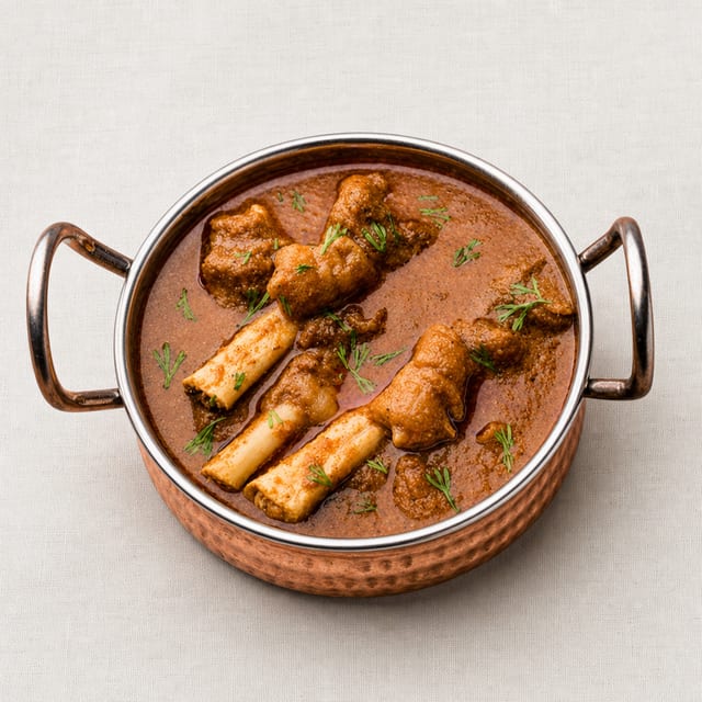 Dhaba Style Mutton.