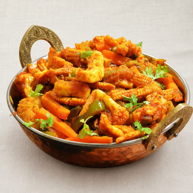 Veg Jalfrezi.