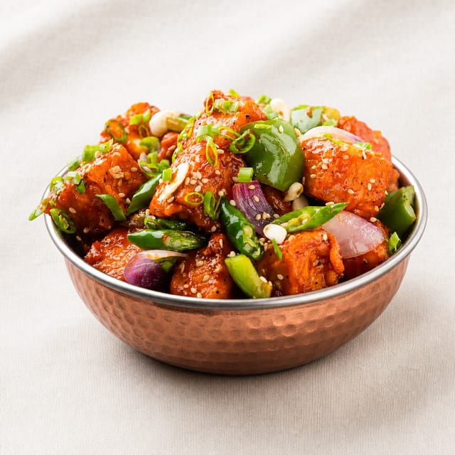 Chilli Paneer.