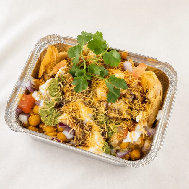 Samosa Chaat.
