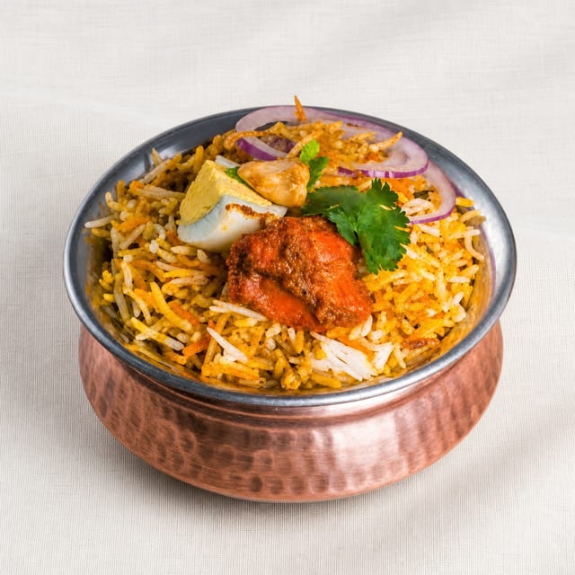 Vijayawada Boneless Chicken Biryani.