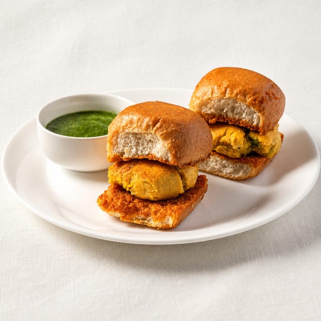 Vada Pav (2pcs).
