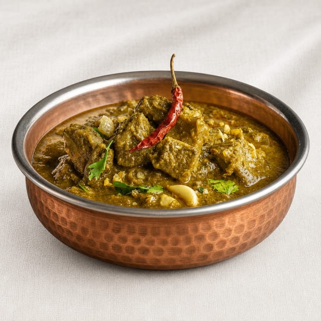 Gongura Mutton.
