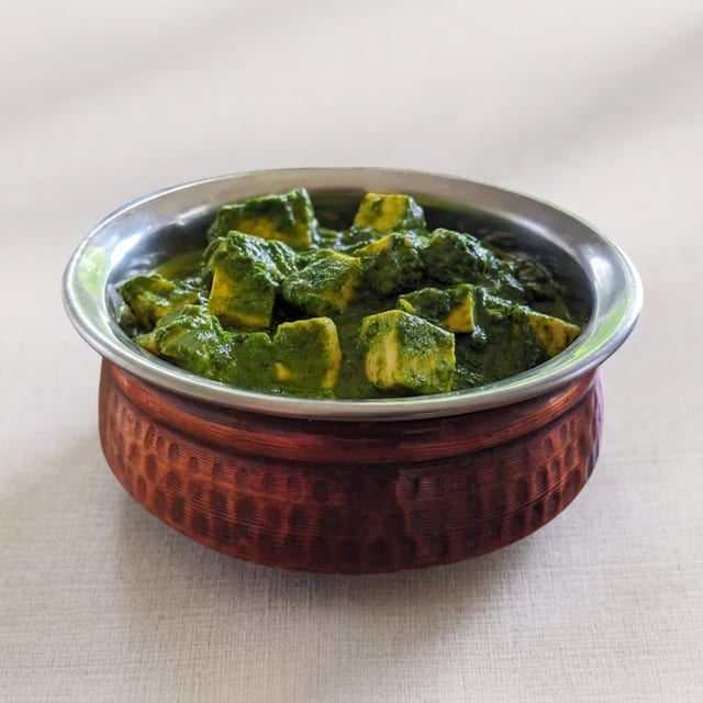 Palak Paneer.