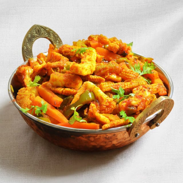 Veg Jalfrezi.