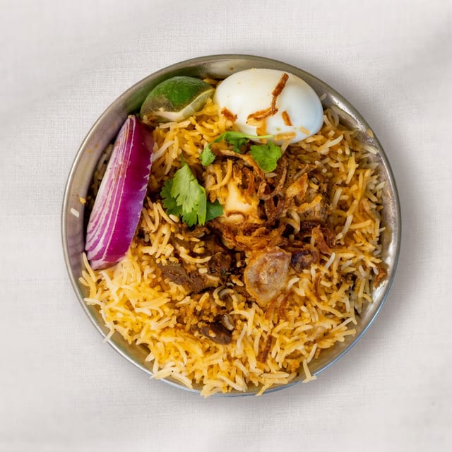 Mutton Dum Biryani Family Pack.
