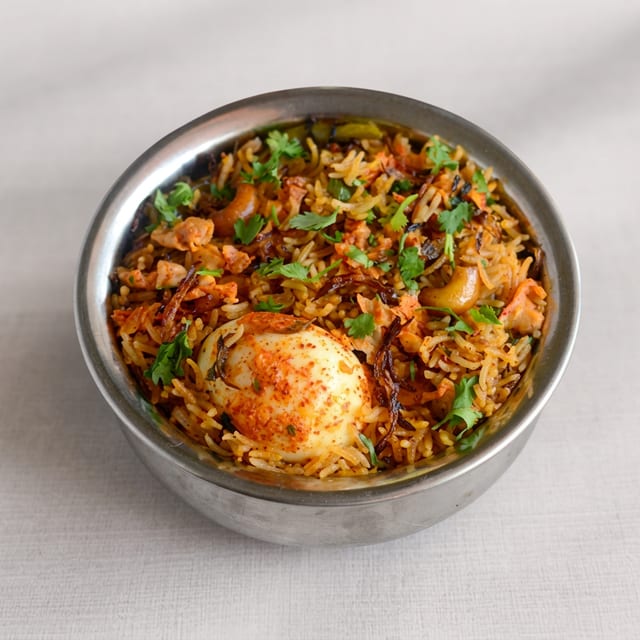 Egg Biryani Family Pack.
