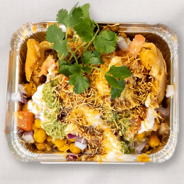 Samosa Chaat.