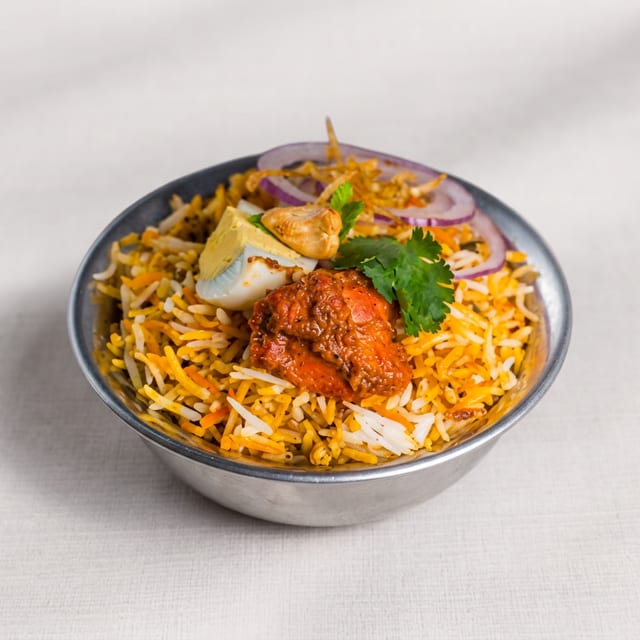 Vijayawada Boneless Chicken Biryani.