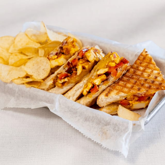 Paneer Cheese Sandwhich.